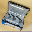 Laryngoscope Conventional Standard Macintosh 3 Blade 0-1-2 Set Child Handle Premium Quality