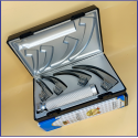 Laryngoscope Conventional Standard Macintosh 4 Blade 0-1-2-3 Set Adult Handle Reusable Blades Premium Quality
