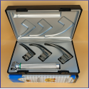Laryngoscope Macintosh Fiber Optic 3 Blade 0-1-2 Set Child Handle Premium Quality