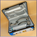 Laryngoscope Macintosh Fiber Optic 3 Blade 1-2-3 Set Adult Handle Premium Quality