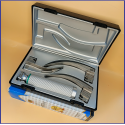 Laryngoscope Macintosh Fiber Optic 3 Blade 2-3-4 Set Adult Handle Premium Quality
