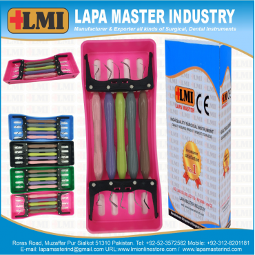 LMI - Arte Set 5 Cassette Pink