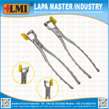 Physics Forceps, Set of 2 Pcs, Premium Quality, Dental instruments,