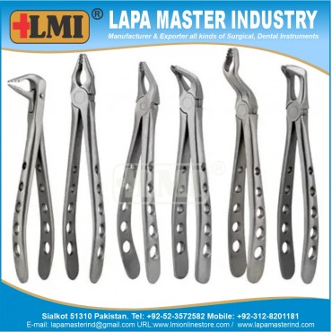 Apical Forceps Universal Set of 6 Pcs Premium Quality