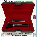 Otoscope Fiber Optic Black