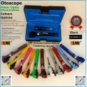Otoscope Fiber Optic Black
