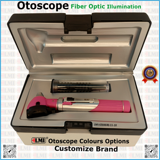 Otoscope Fiber Optic...