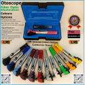 Otoscope Fiber Optic Pink
