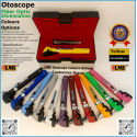 Otoscope Fiber Optic, Yellow