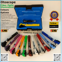 Otoscope Fiber Optic, Yellow
