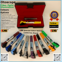 Otoscope Fiber Optic, Yellow