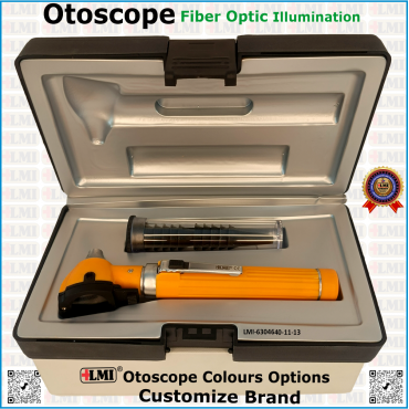 Otoscope Fiber Optic...