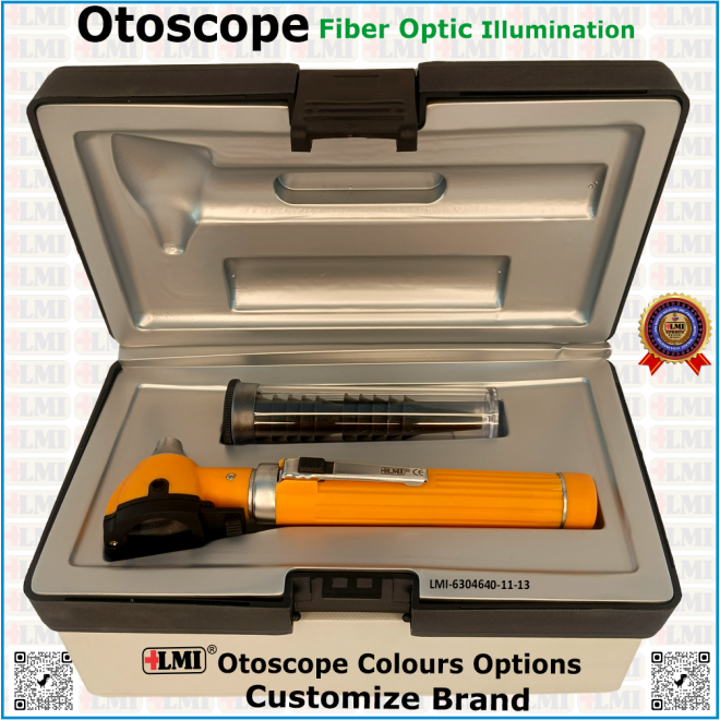 Otoscope Fiber Optic...