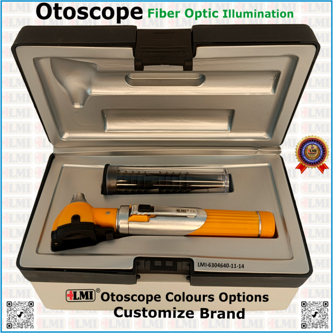 Otoscope Fiber Optic...