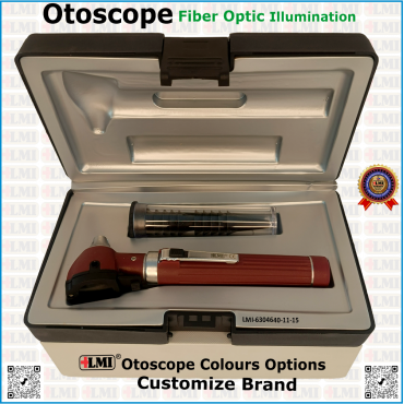 Otoscope Fiber Optic...