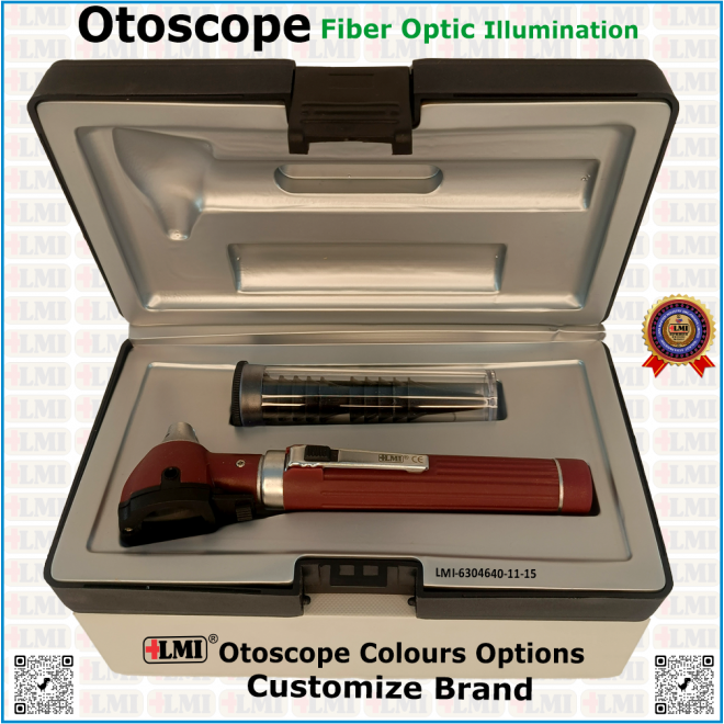 Otoscope Fiber Optic...