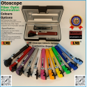 Otoscope Fiber Optic Maroon