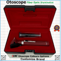 Otoscope Fiber Optic Maroon