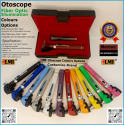 Otoscope Fiber Optic Maroon