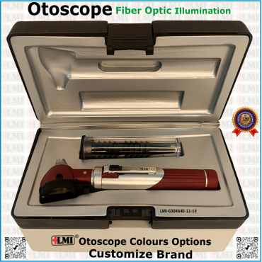 Otoscope Fiber Optic...