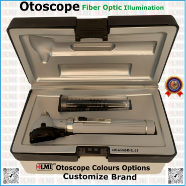 Otoscope Fiber Optic...