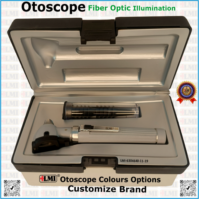 Otoscope Fiber Optic...