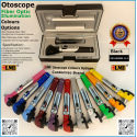 Otoscope Fiber Optic Black