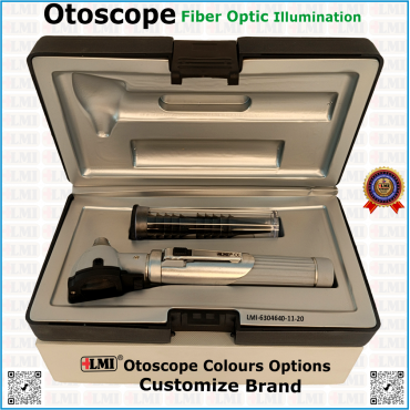 Otoscope Fiber Optic...