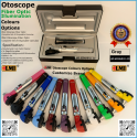 Otoscope Fiber Optic Gray