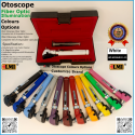 Otoscope Fibre Optic white