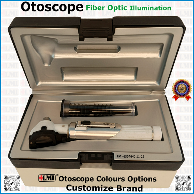 Otoscope Fiber Optic...