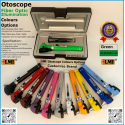Otoscope Fiber Optic Green