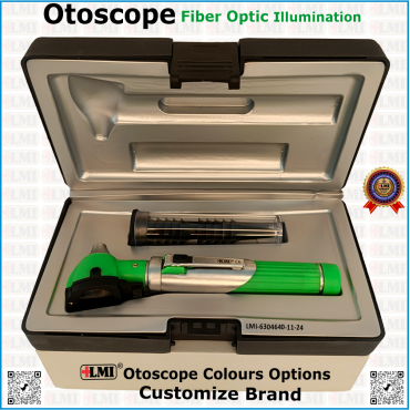 Otoscope Fiber Optic...