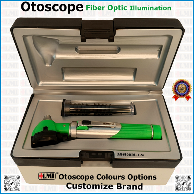 Otoscope Fiber Optic...