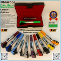 Otoscope Fiber Optic Green