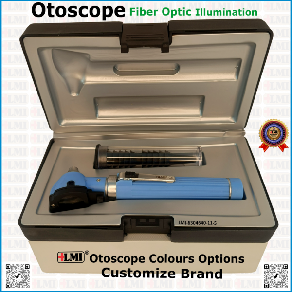 Otoscope Fibre Optic Light Blue