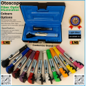 Otoscope Fiber Optic Light Blue