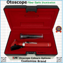 Otoscope Fiber Optic Red