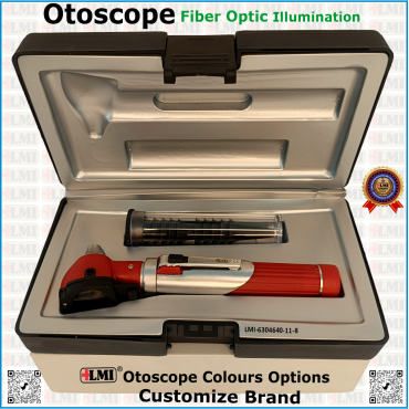 Otoscope Fiber Optic...