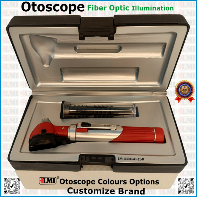 Otoscope Fiber Optic...