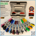 Otoscope Fiber Optic Red