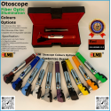 Otoscope Fiber Optic Red