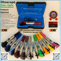 Otoscope Fiber Optic Red