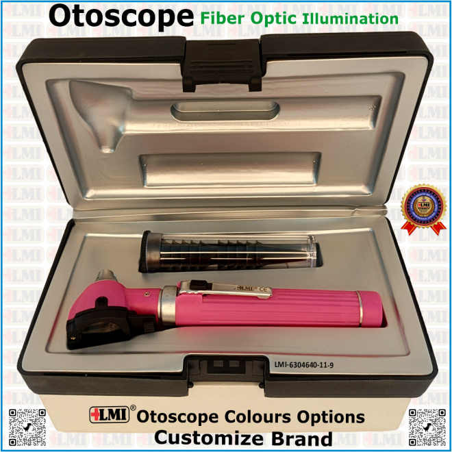 Otoscope Fiber Optic...