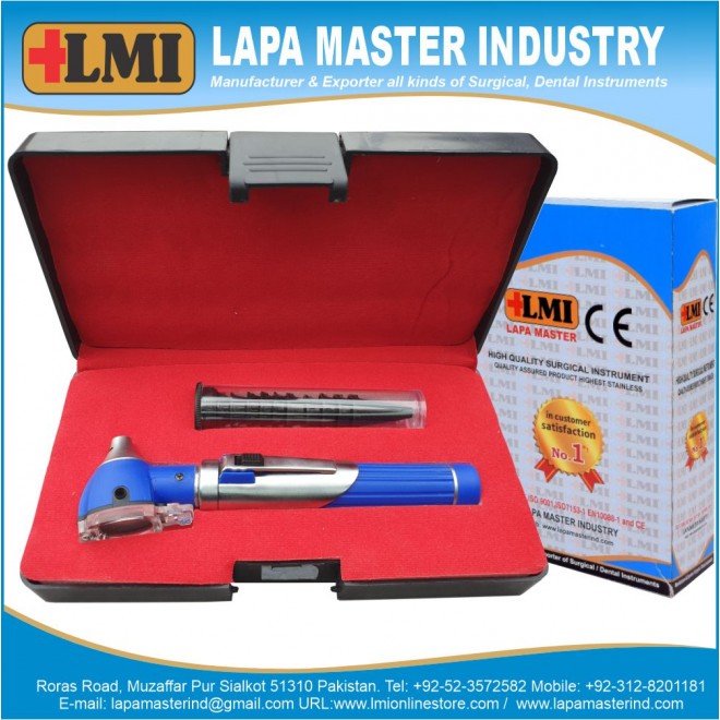 Otoscope Fiber Optic Blue Otoscope Fiber Optic...