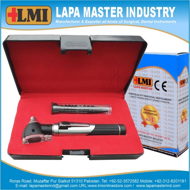 Otoscope Fiber Optic Black Otoscope Fiber Optic...