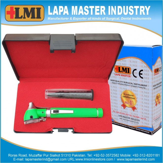 Otoscope Fiber Optic Green Otoscope Fiber Optic...