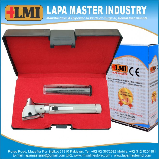 Otoscope Fiber Optic Gray Otoscope Fiber Optic...