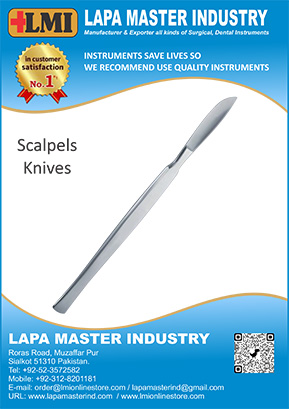 Scalpels Knives Catalogue